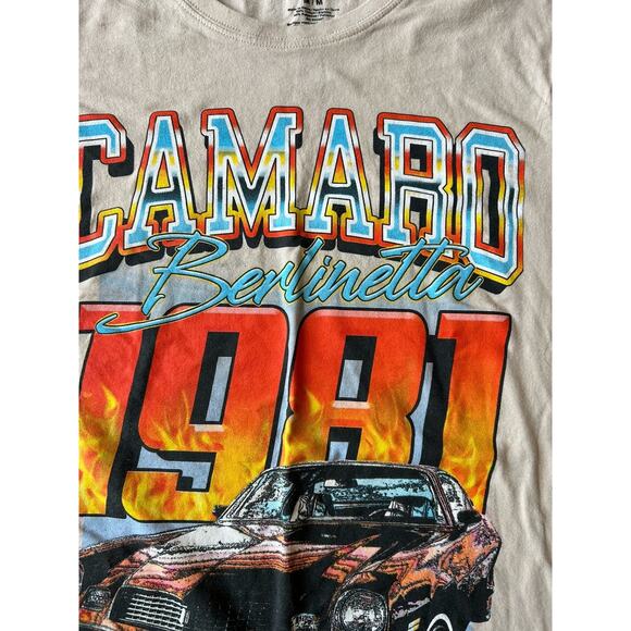 VTG Chevrolet Camaro t-Shirt m 1981 Berlinetta American Classic Old  Retro - Picture 7 of 7